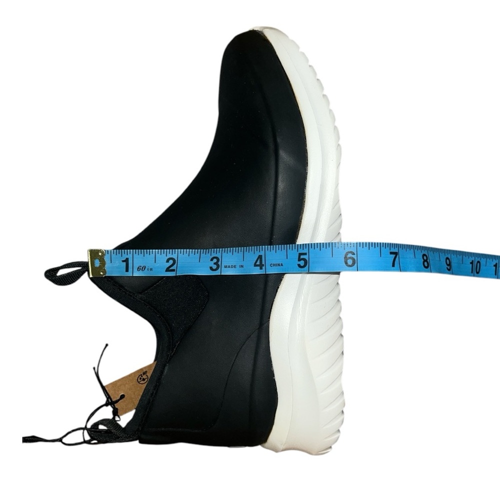 NWT Chooka Black Slip-On Rain Bellevue Waterproof Insulated Sneakers size 8 - Picture 6 of 6